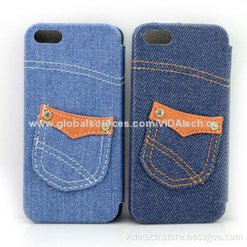 Jeans Leather Case for iPhone 5/5S, Manufacturer